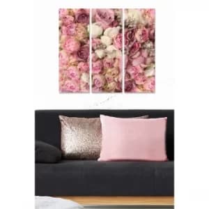 MDF14475087 Multicolor Decorative MDF Painting (3 Pieces)