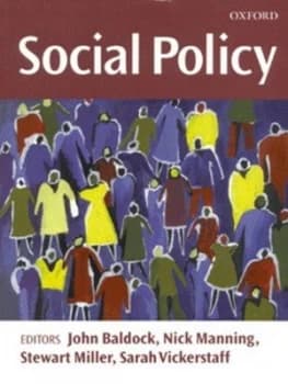 Social Policy by John Baldock Book