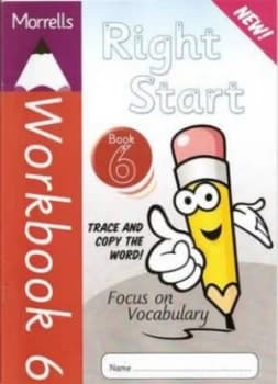 Right Start. Workbook 6 Focus on Vocabulary by Suzanne Smits Paperback