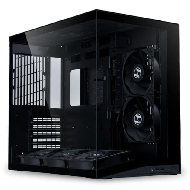 Lian Li O11 Dynamic Mini V2 Flow ATX Mid-Tower PC Case Tempered Glass - Black - O11DMIV2FX