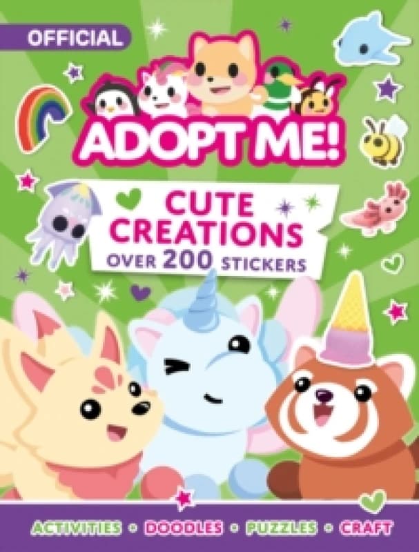 Adopt Me! Cute Creations Sticker Book Paperback / softback