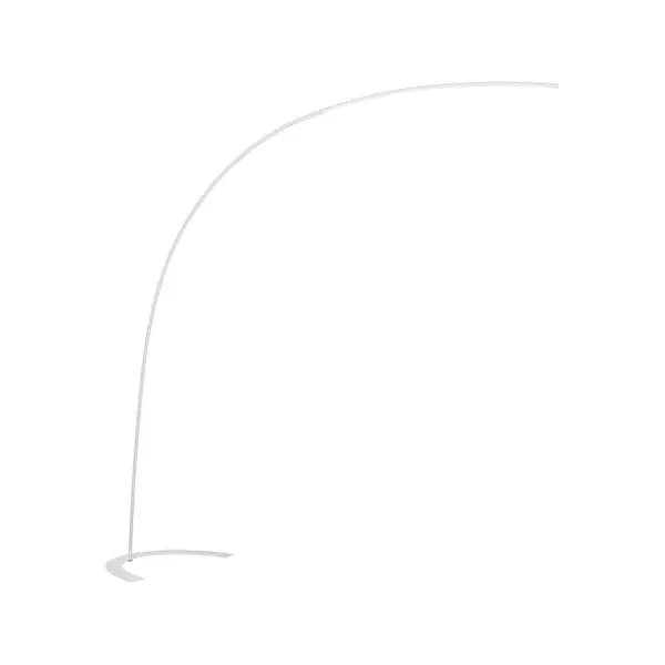 Shanghai Modern Arc Floor Lamp White 3000K