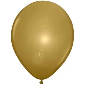 Gold LED Balloons (Pack Of 5)