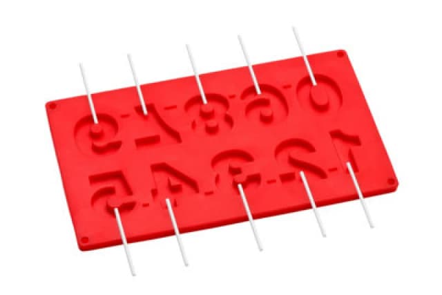 Premier Housewares 10 Number Moulds And 20 Sticks Cake Pop Mould Multi