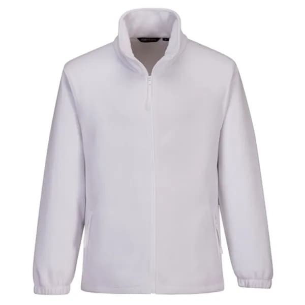 Portwest Mens Aran Fleece F205WHRL Colour: White
