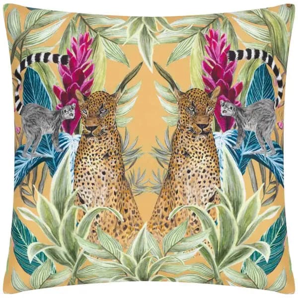 Wylder Kali Leopards Exotic Polyester Filled Outdoor Cushion 5025532898746