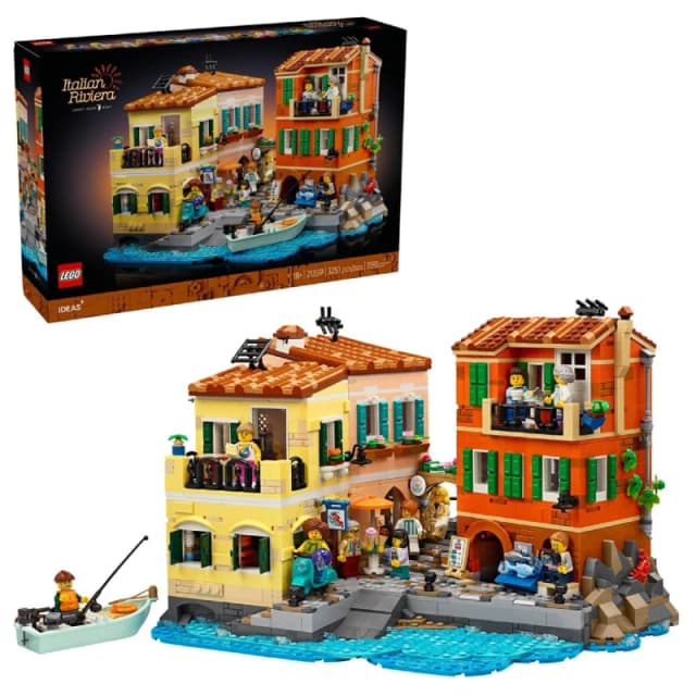 Lego LEGO Ideas The Italian Riviera - 21359 Multi - LEGO Multi BV72801