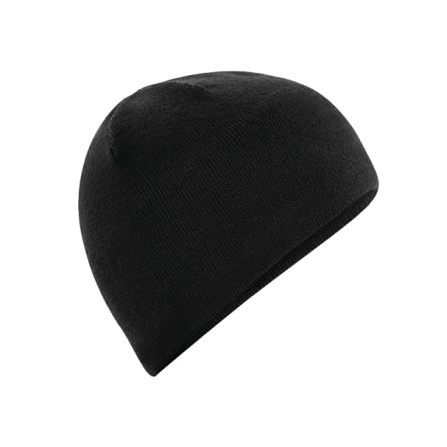 Beechfield Beechfield Men Active Performance Beanie in Black One Size Male 5063377393828