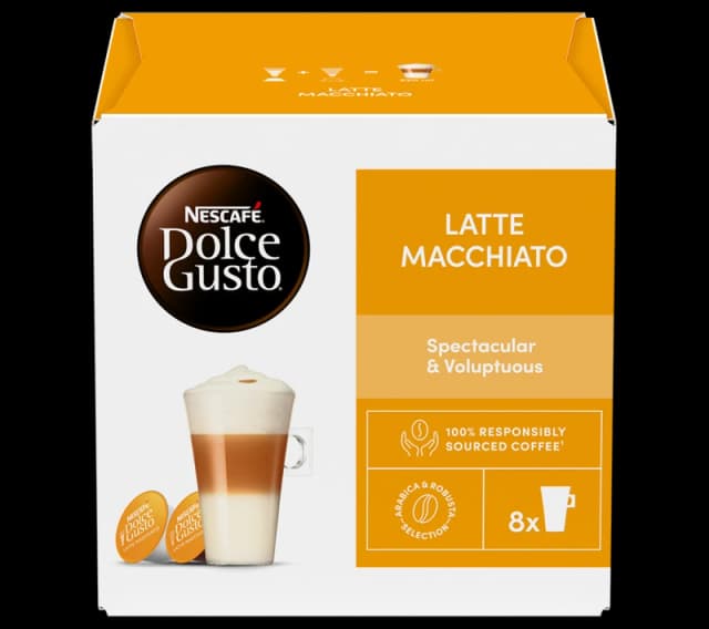 Nescafe Dolce Gusto Latte Macchiato - Pack of 8 7613037505641