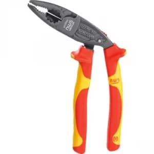 NWS 1096-69-VDE-200 ErgoCombi High Leverage Combination Pliers 200mm