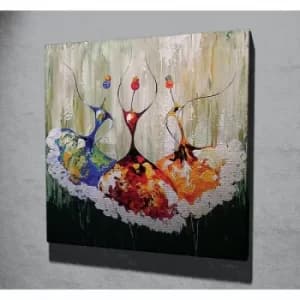 KC043 Multicolor Decorative Canvas Painting