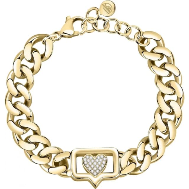 Chiara Ferragni Womens J19AUW10 Bracelet in Gold Gold Female One Size