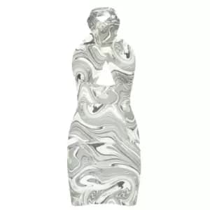 I Saw It First Bodycon Halterneck Dress - Green