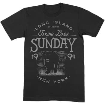 Taking Back Sunday - Panther Unisex Small T-Shirt - Black