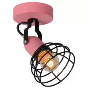 Lucide Lighting - Lucide pola - Ceiling Spotlight Children - 1xE27 - Pink