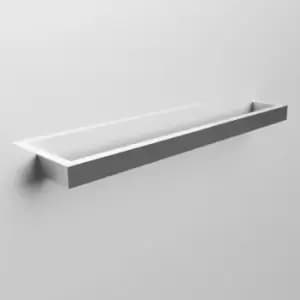 Square Single Bar Heated Towel Rail 19W - Burdock