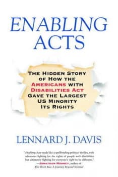 Enabling Acts by Lennard J. Davis Hardback