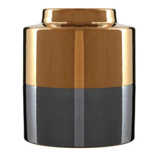 Orsina Dual Tone Small Metallic Finish Vase