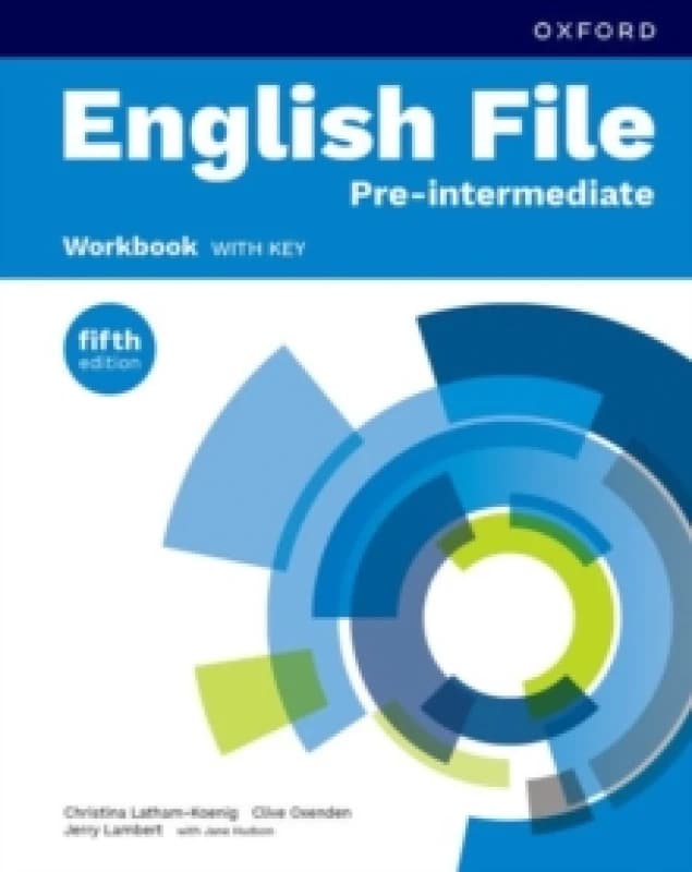 English File fifth edition: Pre-Intermediate: Workbook with key : Print Student Workbook with key Paperback / softback