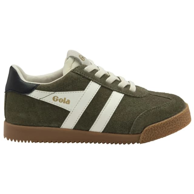 Gola Khaki Elan Boys Junior Trainers Khaki UK 1 (EU 33)