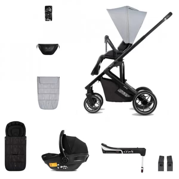 Venicci Empire - Deluxe City Travel System Bundle - Urban Grey