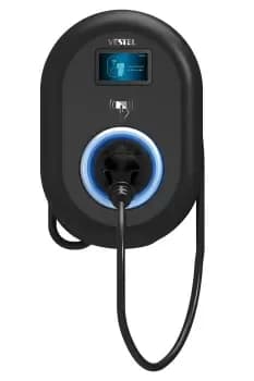 VESTEL EVC04-AC11-T2P - Black - Wall - Polycarbonate (PC) - Black...