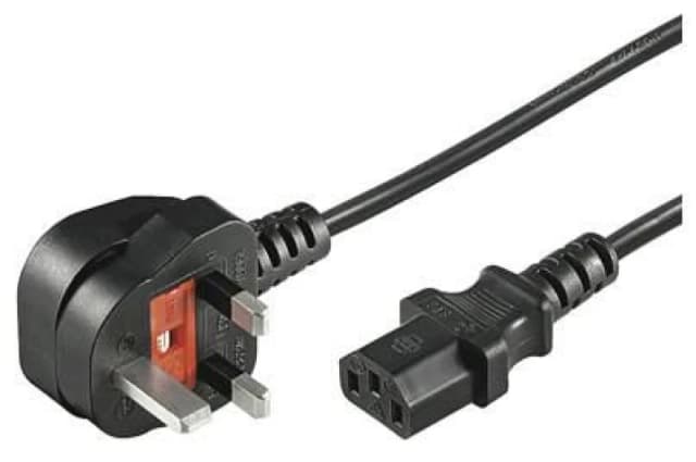 Microconnect PE090410 power cable Black 1m Power plug type G C13 coup