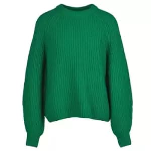 Barbour Womens Hartley Knitted Jumper Glade Green 12