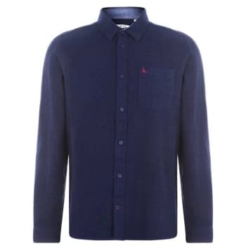 Jack Wills Laurel Denim Style Shirt - Navy