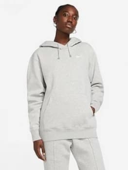 Nike Nsw Essential Trend Hoodie - Dark Grey Heather