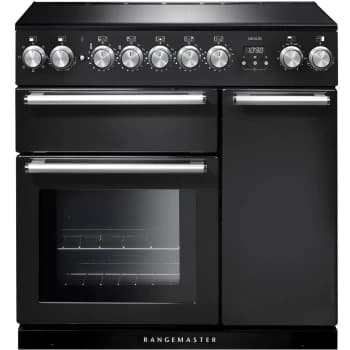 Rangemaster Nexus 90cm Electric Range Cooker - Black