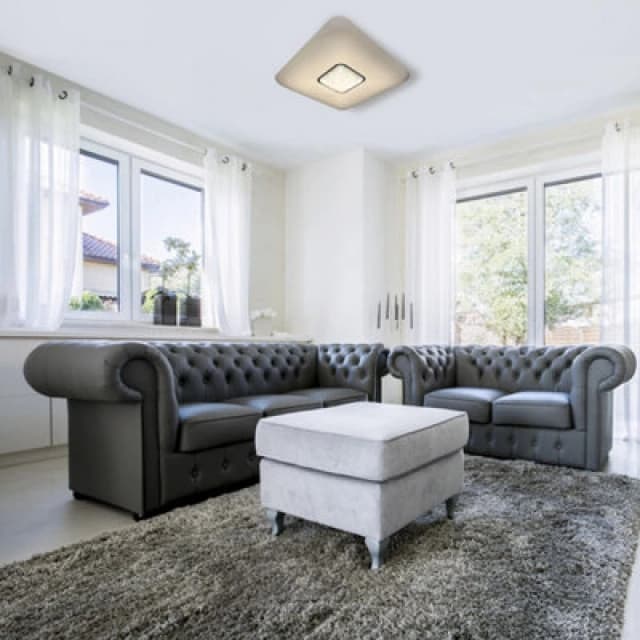 Milagro Ceiling Lamp Yax 24W LED 440mm Striking Modern Design Dimmable + Remote Control Great Value