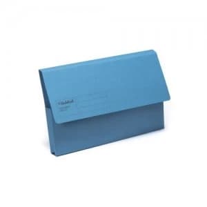Guildhall Document Wallets 285gsm 35.5x22.5cm Blue PK50