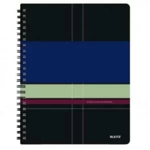 Leitz Executive Notebook Get Organised A4 ruled, wirebound with