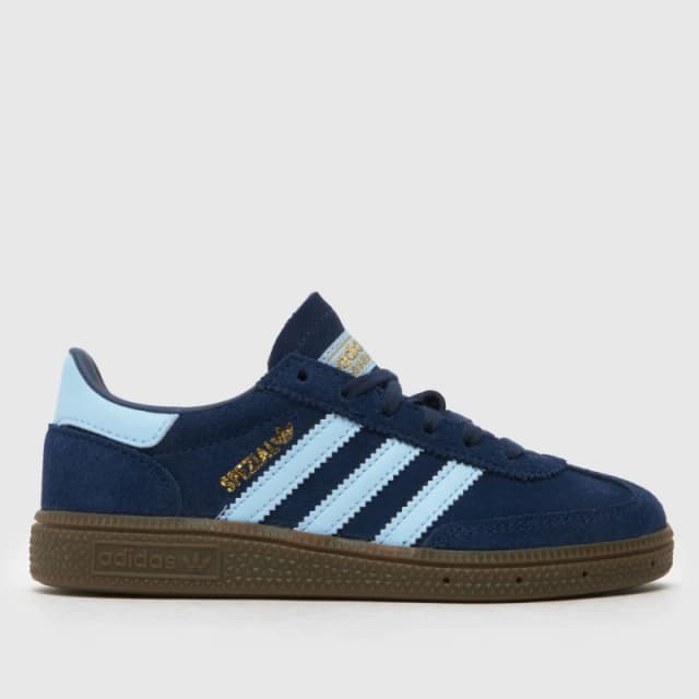 adidas Originals Handball Spezial Shoes Childrens Navy/Blue unisex C12 (30.5)