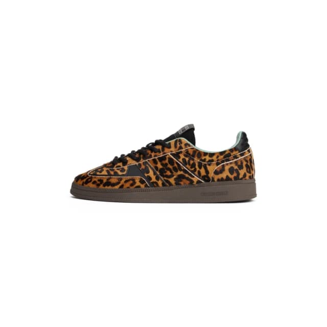 Tommy Jeans Womens Greenwich Low-Top Trainers Leopard female 6 (39)