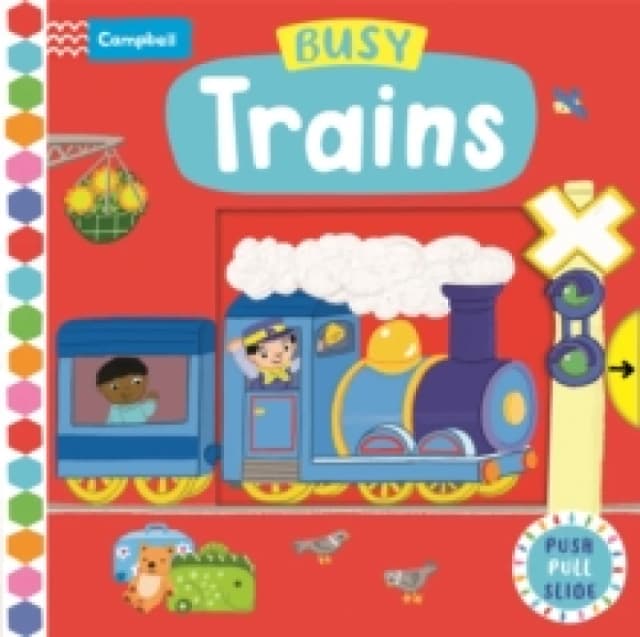Campbell Books Busy Trains Book Multi unisex