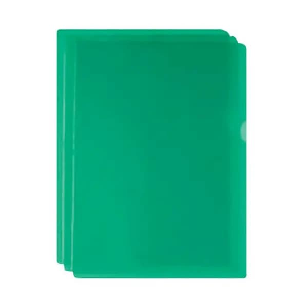 Unbranded Green Cut Flush Folders (Pack of 100) WX01488 WX01488