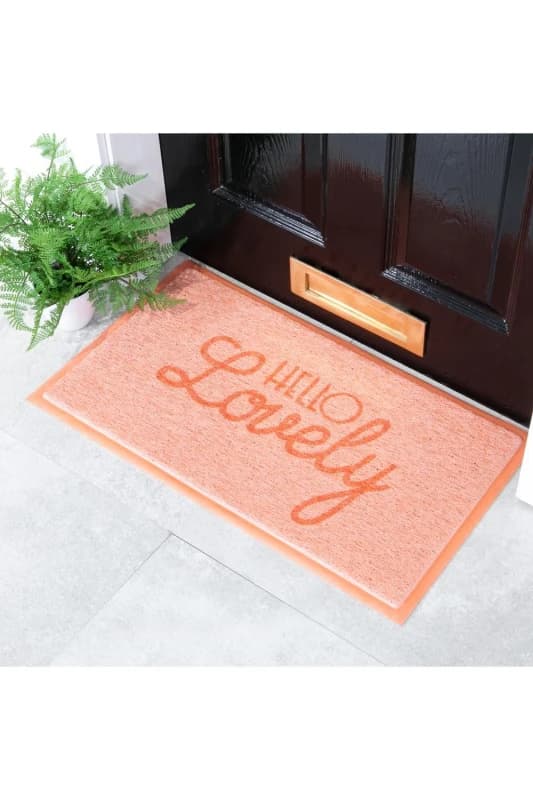 Native Natural Hello Lovely Doormat (70 X 40Cm)