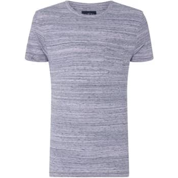 Criminal Spacedye Crew Neck T Shirt - Lilac