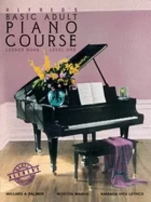 alfreds basic adult piano course lesson book level one 2236