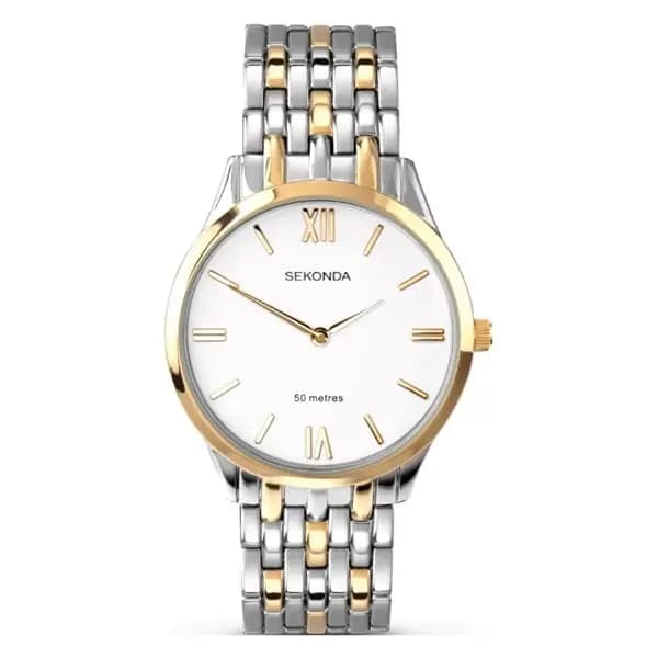 Sekonda 3449 Two Tone Bracelet Watch - W3192
