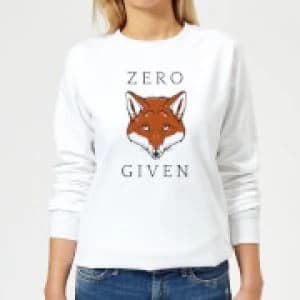Zero Fox Given Womens Sweatshirt - White - 3XL