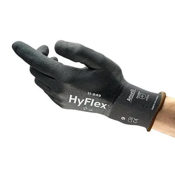 Ansell Ansell Hyflex Gloves (Pack of 12) Black M AN11-849M