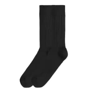Pack of 2 Pairs of Socks in Lisle Cotton Mix