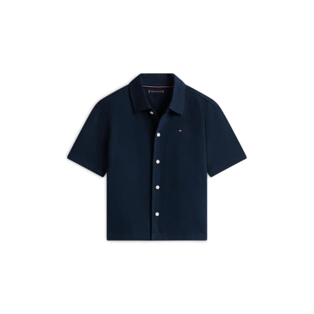 Tommy Hilfiger Tommy Seersckr Shirt Jn62 Night Navy C1G male 10Y