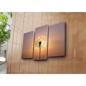 3KBPAT-21 Multicolor Decorative Canvas Painting (3 Pieces)