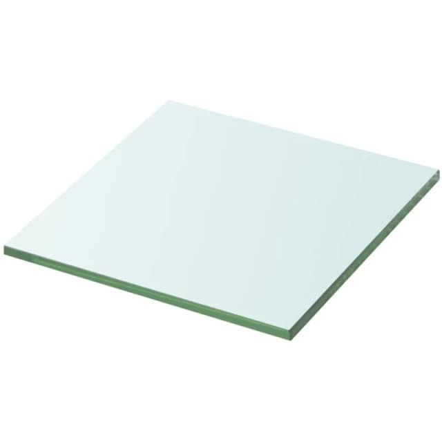 VIDAXL Shelf Panel Glass Clear 20x20cm vidaXL 243804