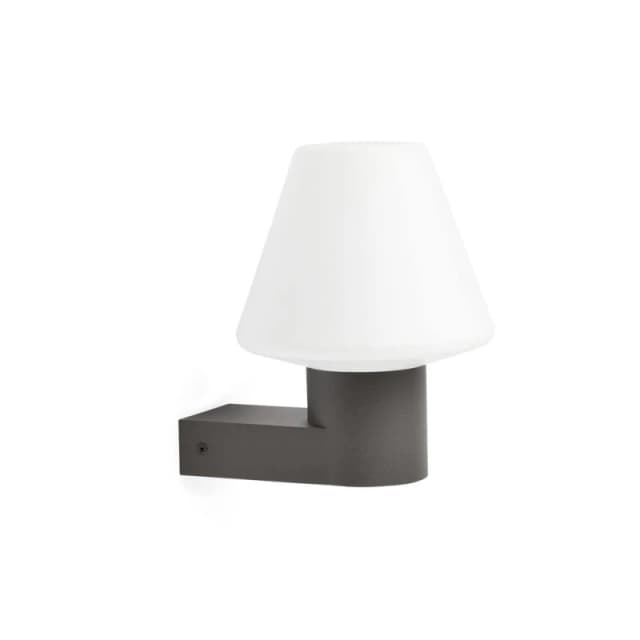 Faro Barcelona Faro Barcelona Mistu Outdoor Wall Light - Dark Grey