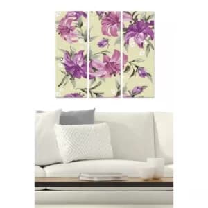 MDF70255894 Multicolor Decorative MDF Painting (3 Pieces)